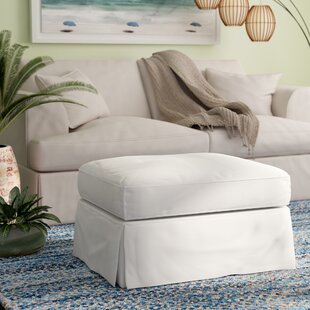 Glenhill Cube Ottoman Slipcover By Rosecliff Heights