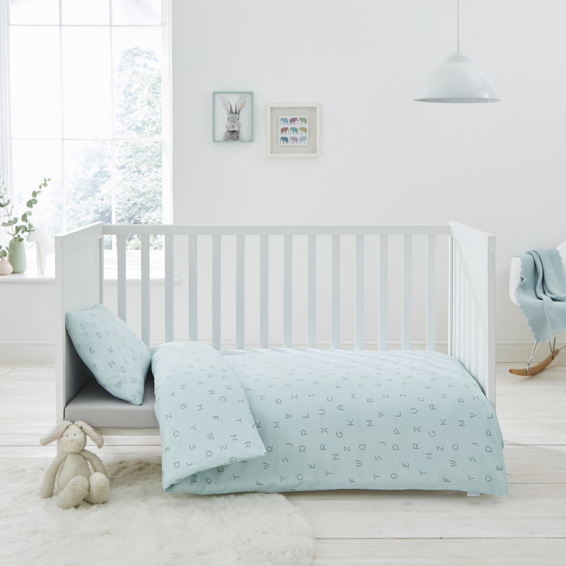duck egg cot bedding