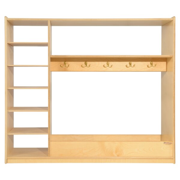 kids wooden storage unit