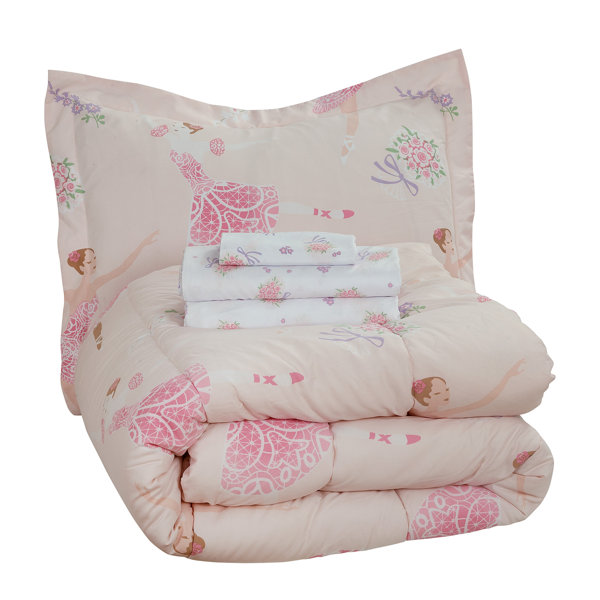 black ballerina comforter set