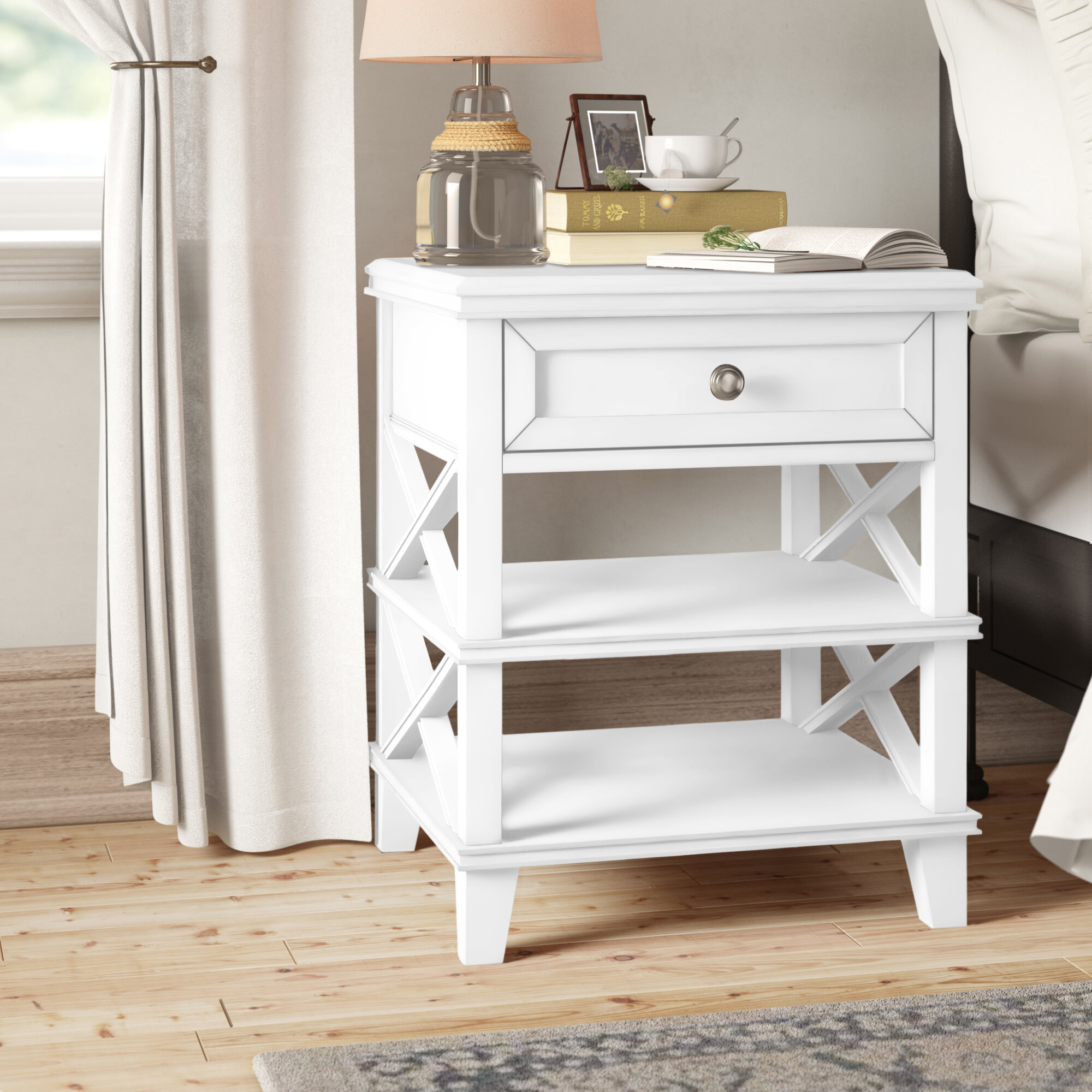 Anne 1 Drawer Nightstand Reviews Birch Lane