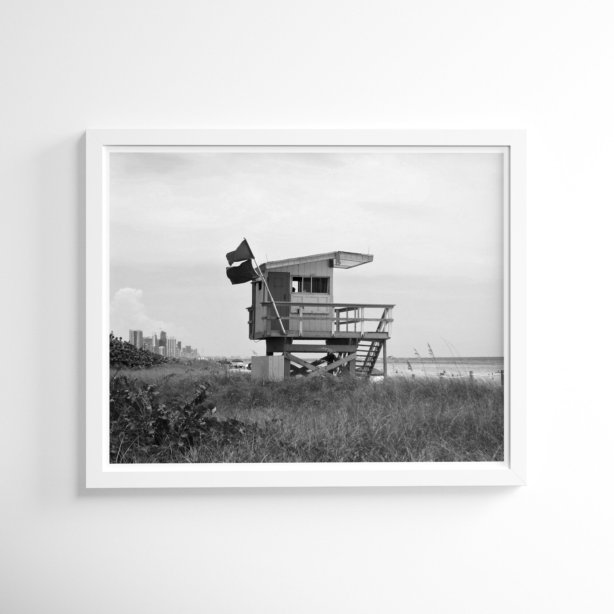 Joss & Main Lifeguard Stand - Picture Frame Photograph | Wayfair