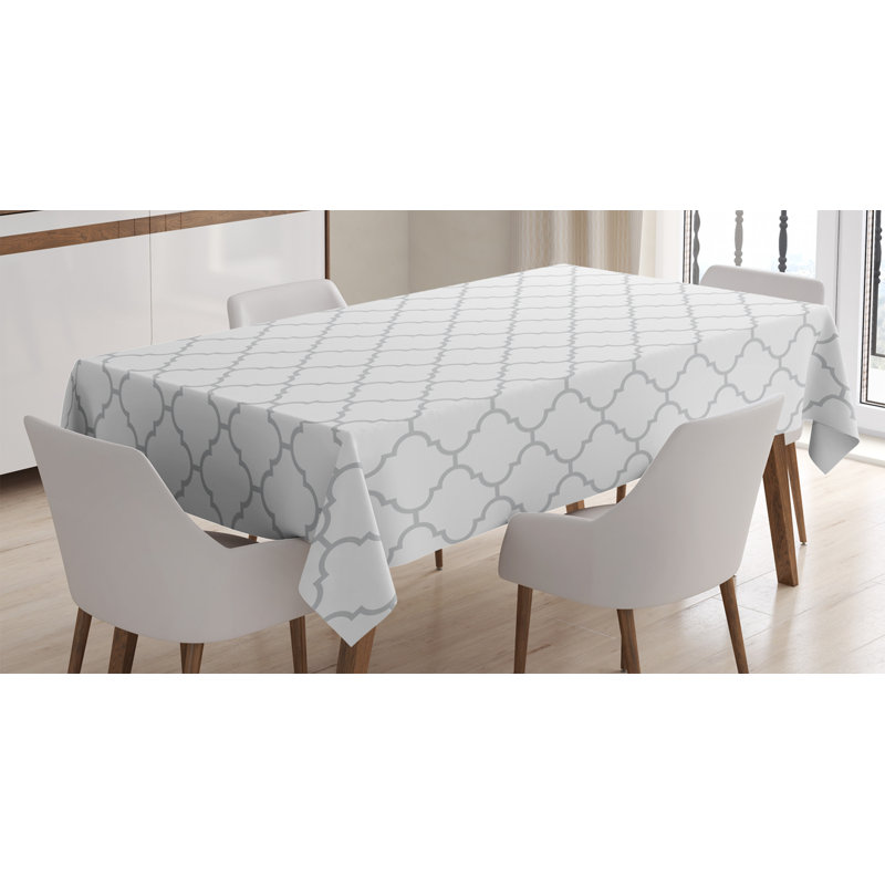 gray table cover