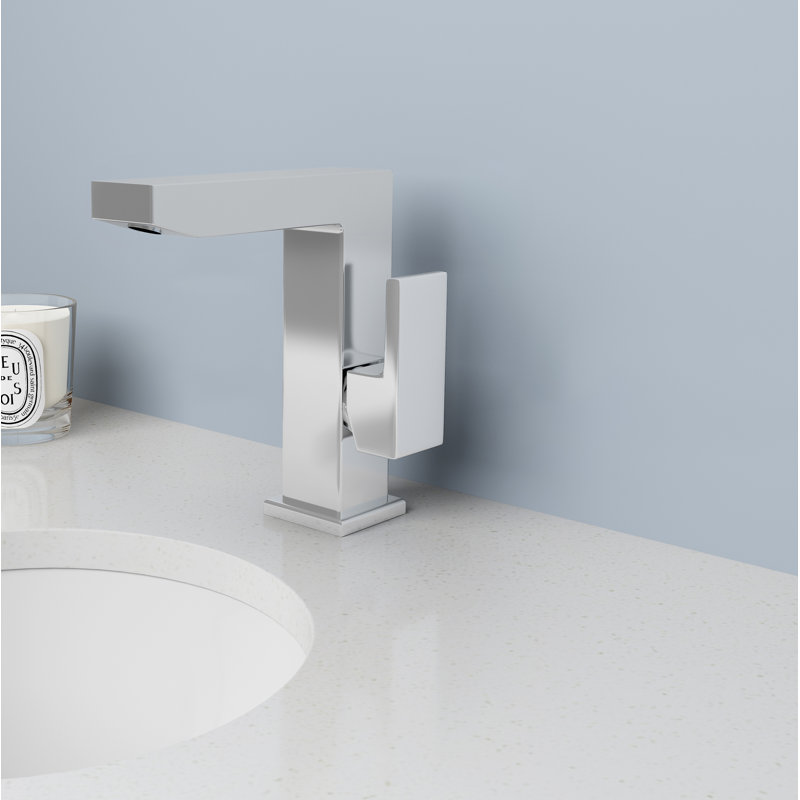 Pioneer Mod Deck Mounted Single Hole Bathroom Faucet With Drain Assembly Reviews Wayfair