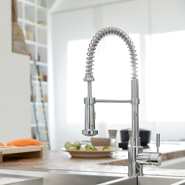 BLANCO 440558 MERIDIAN Semi Professional Kitchen Faucet in Chrome