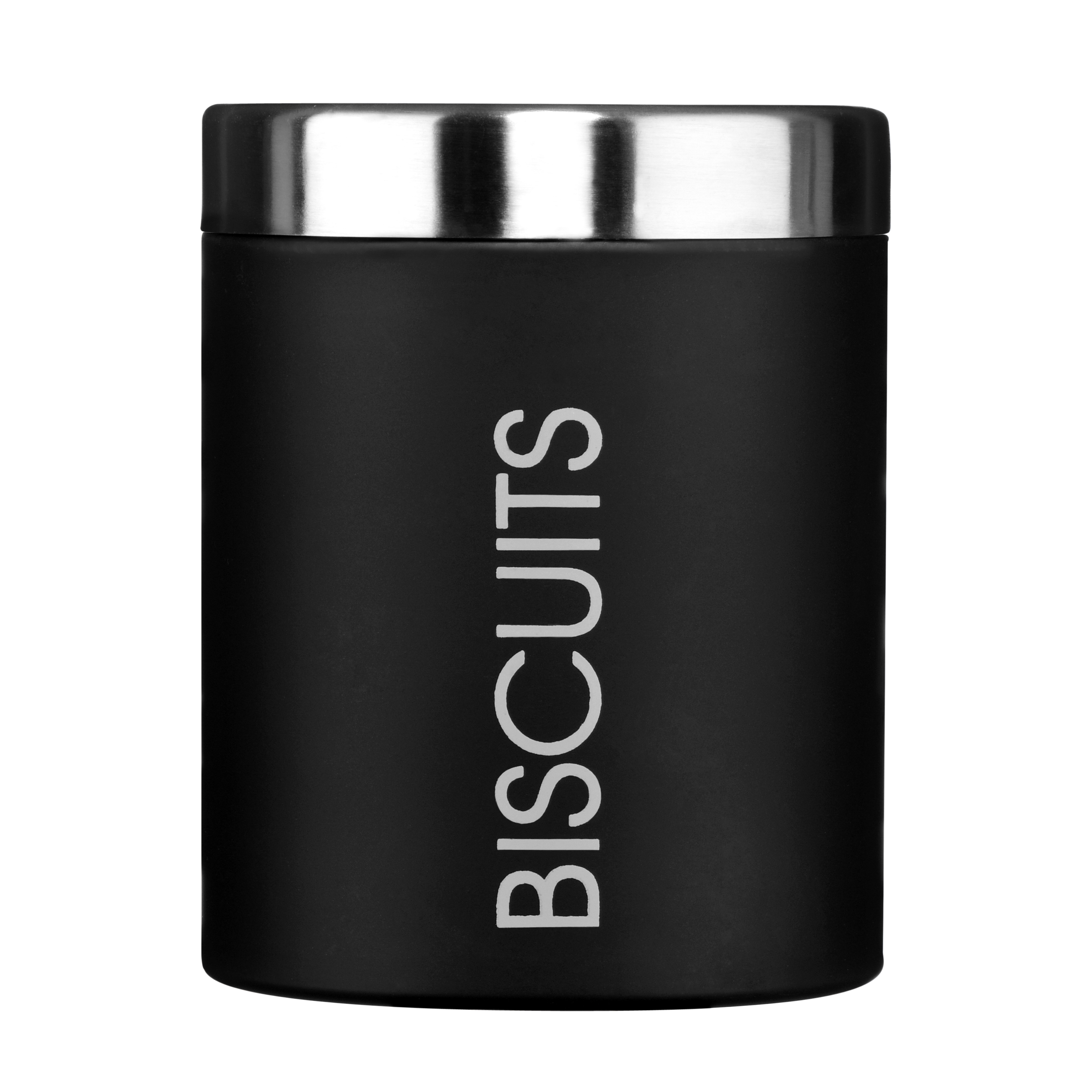 black biscuit barrel