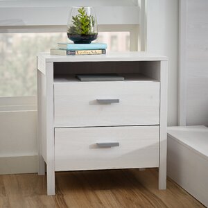 Lorraine 2 Drawer Nightstand