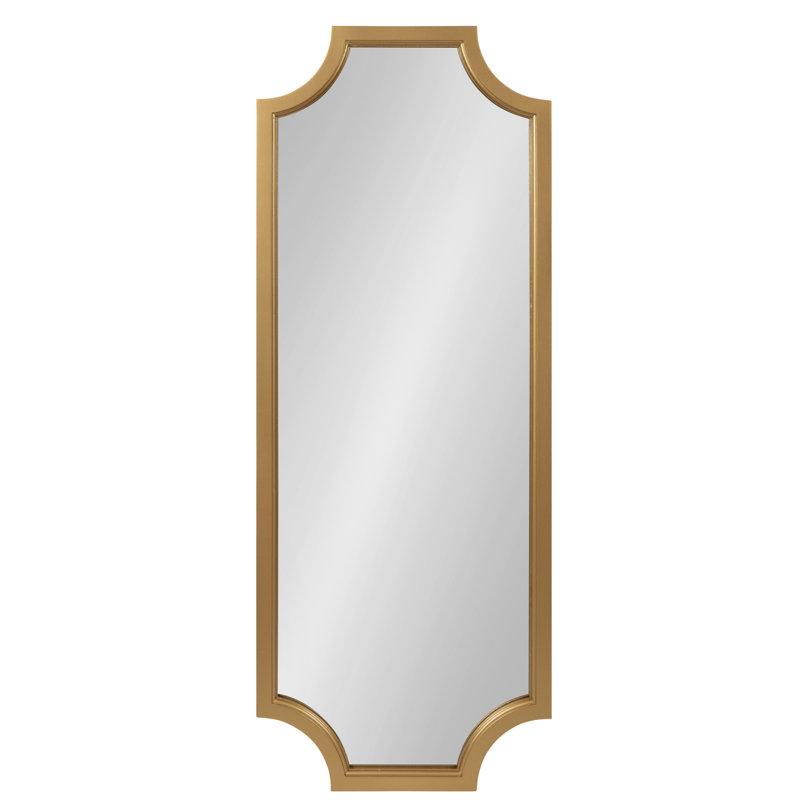Three Posts Surbit Wood Modern Beveled Wall Mirror Reviews Wayfair