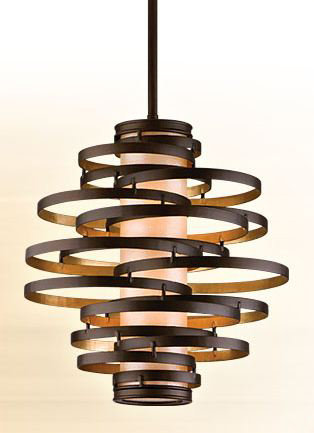 Corbett Lighting Vertigo 2 Light Unique Statement Geometric Corbett Lighting Vertigo 2 Light Unique