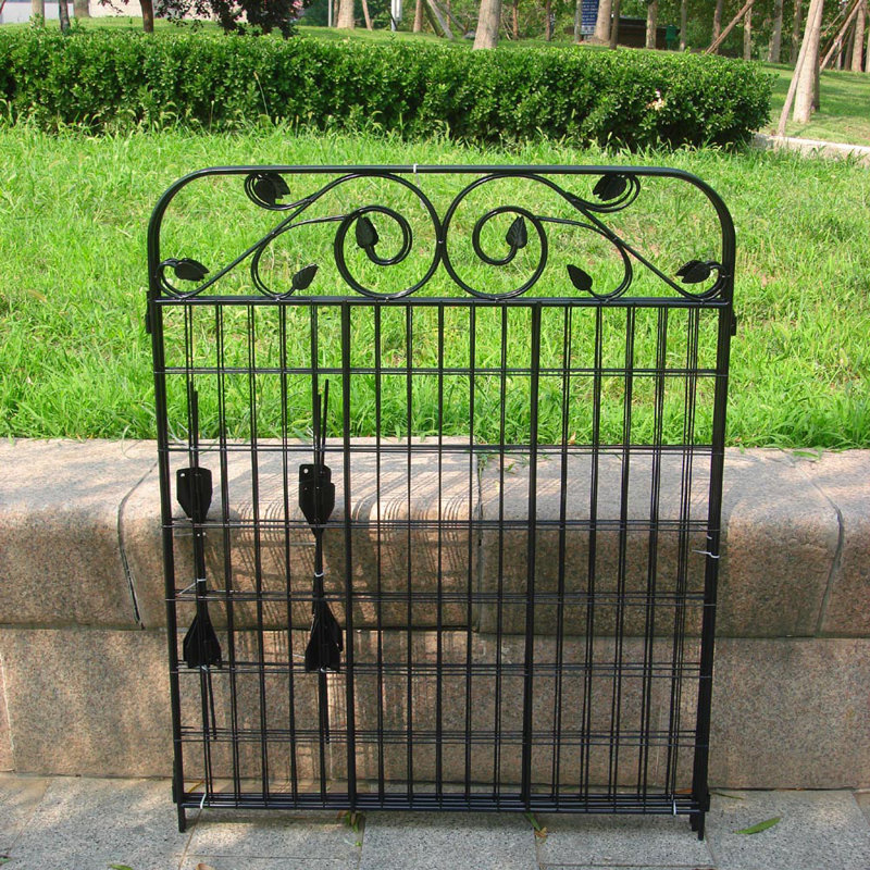 Mtb 3 7 Ft H X 3 Ft W Garden Iron Fence Panel Reviews Wayfair Our cheap garden fence panel range combines high quality with low prices. 3 7 ft h x 3 ft w garden iron fence panel