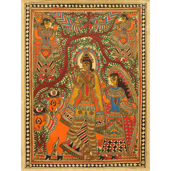 Novica Krishna With His Cattle By Devendra Kumar Jha And Family