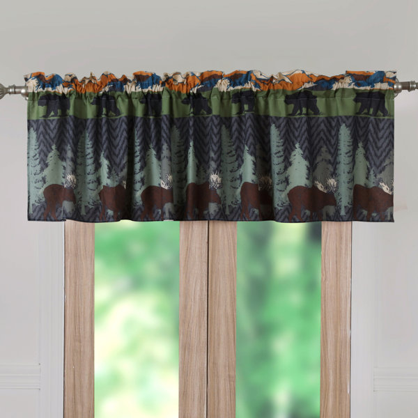 Black Bear Lodge Valance Wayfair