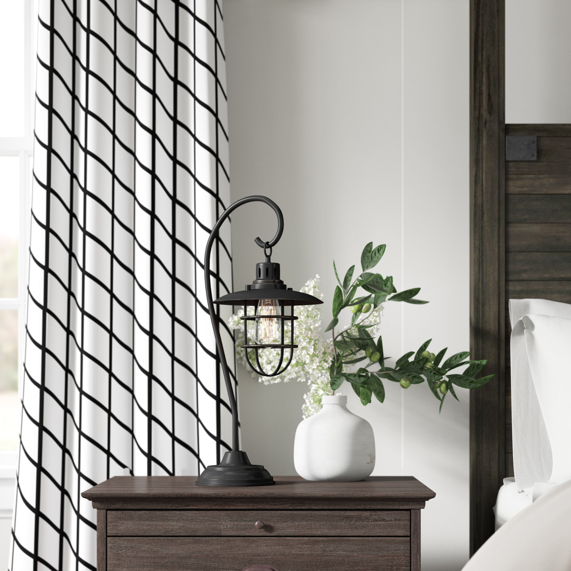 arched table lamp