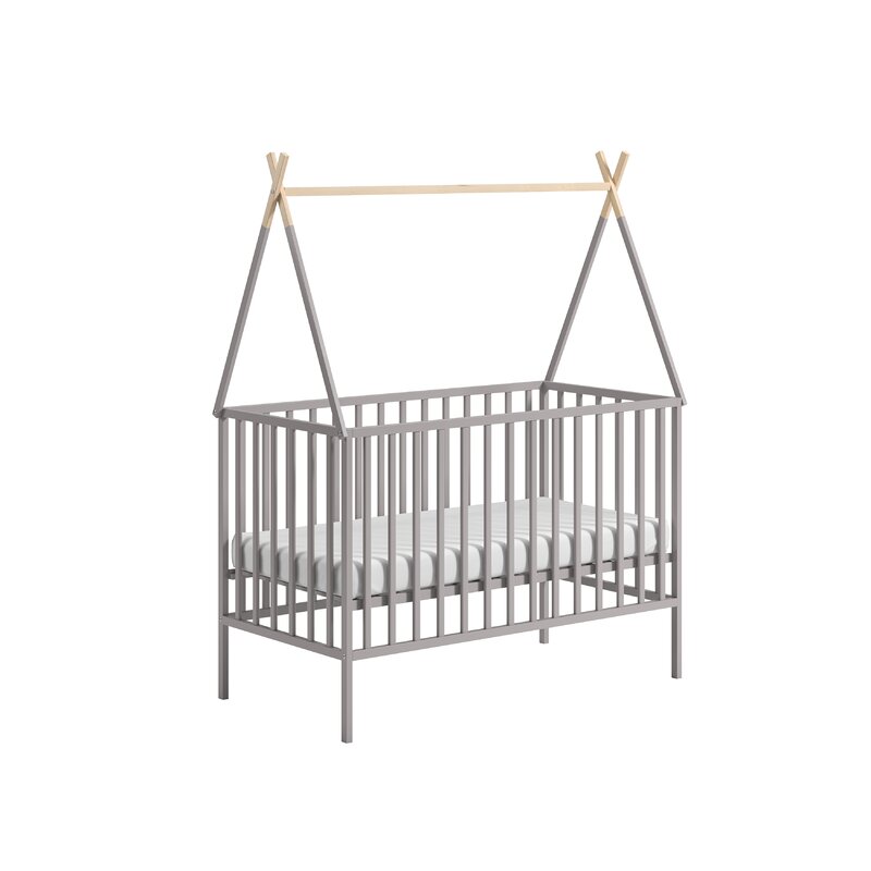 wayfair grey cot