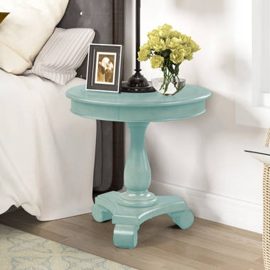 bernhardt morello round end table