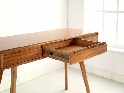 baronville solid wood writing desk