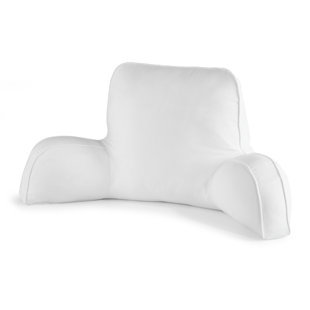 Bed Backrest Pillow Wayfair Pique Cotton Bed Rest Backrest Pillow