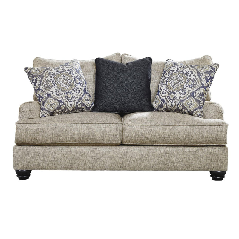 Charlton Home Carmorn 68 Square Arms Loveseat Wayfair