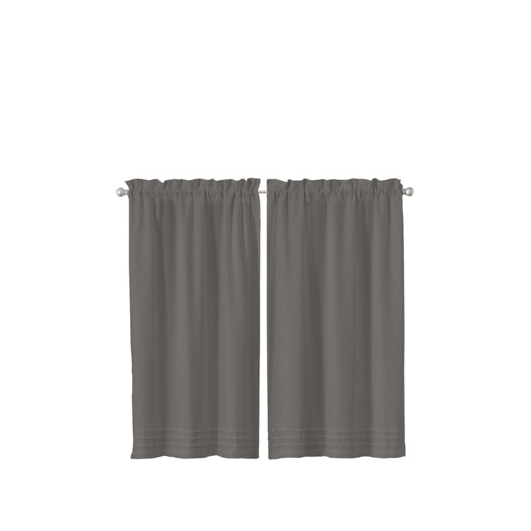 Rosecliff Heights Rufina Solid Color Cotton Blend Tailored 26 Cafe Curtain Reviews Wayfair Rosecliff Heights Rufina Solid Color Cotton Blend Tailored 26 Cafe Curtain Reviews Wayfair
