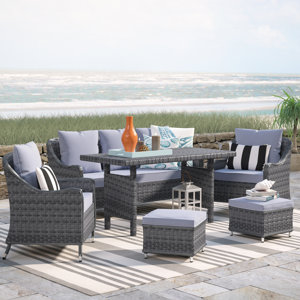Arcellinna 6 Piece Deep Seating Group with Cushion