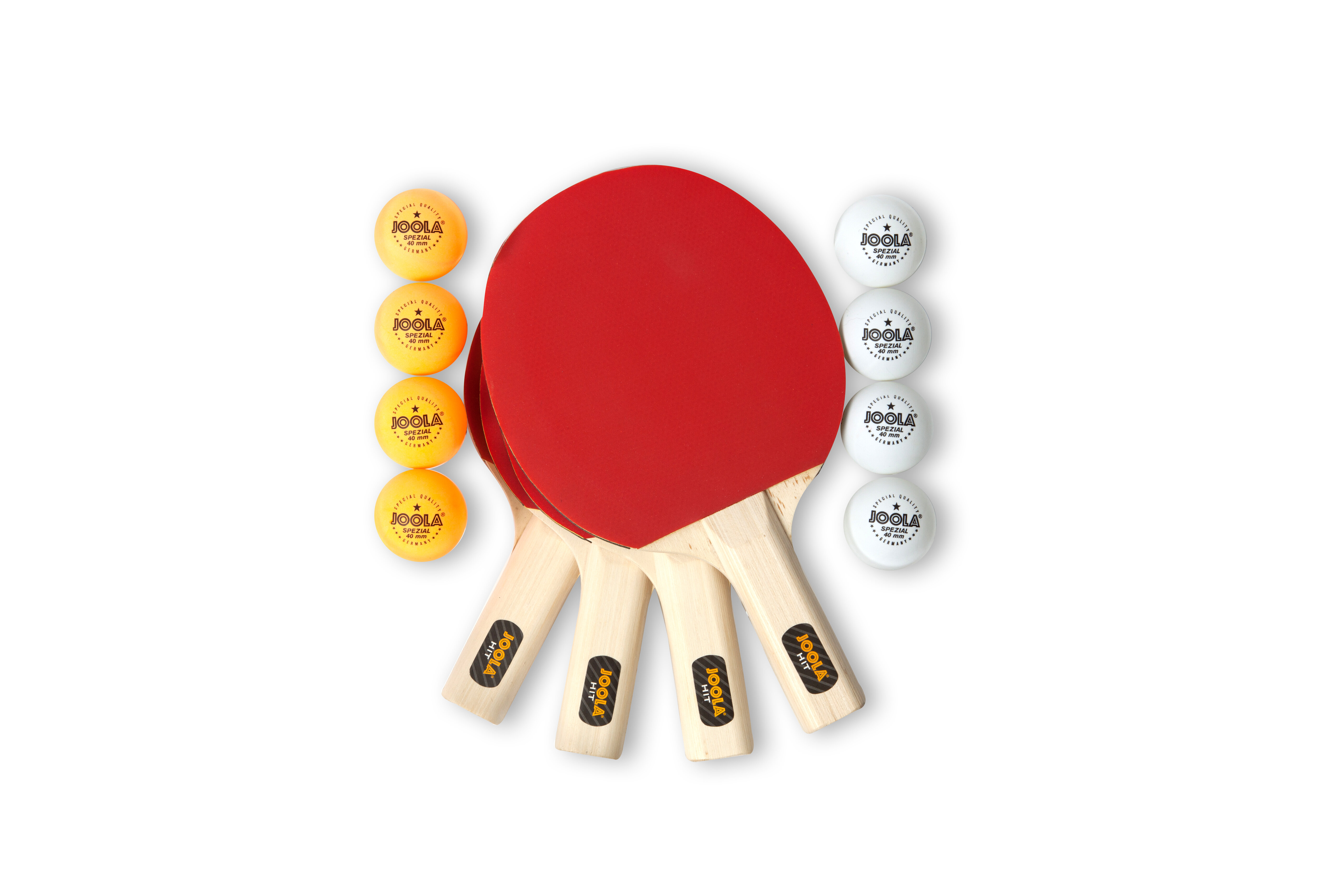 Anywhere Ping Pong Paddle Set Equipment to-Go Includes Retractable Net Post 2 Ping Pong Table Tennis Paddles Attach to Any Table Surface 3 pcs Balls 
