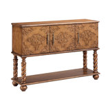 Potton Carved Front Console Table by Bloomsbury Market