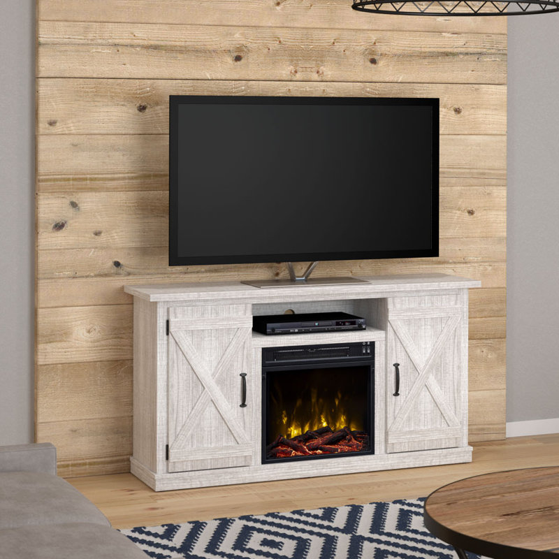 Leisa Tv Stand Fireplace For Tvs Up To 55 Inches With Electric