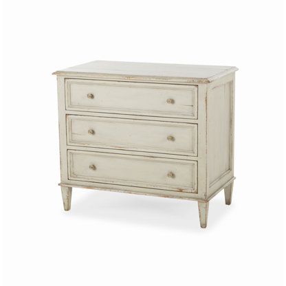Luxury Nightstands Bedside Tables Perigold Monarch Madeline 3 Drawer Nightstand