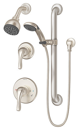 Symmons Origins Handshower And Showerhead Combo Kit Trim Wayfair Origins Handshower And Showerhead Combo Kit Trim
