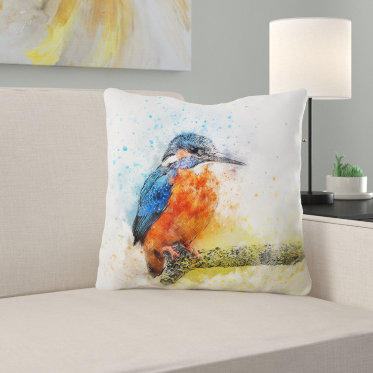 bird throw pillows