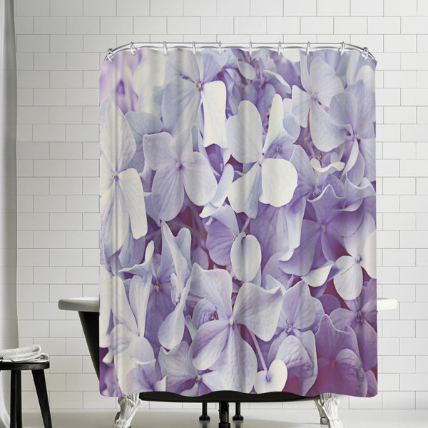 Hydrangea Shower Curtain Wayfair Hydrangea Shower Curtain Wayfair