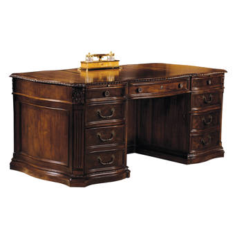 Astoria Grand Esmeralda Executive Desk Wayfair