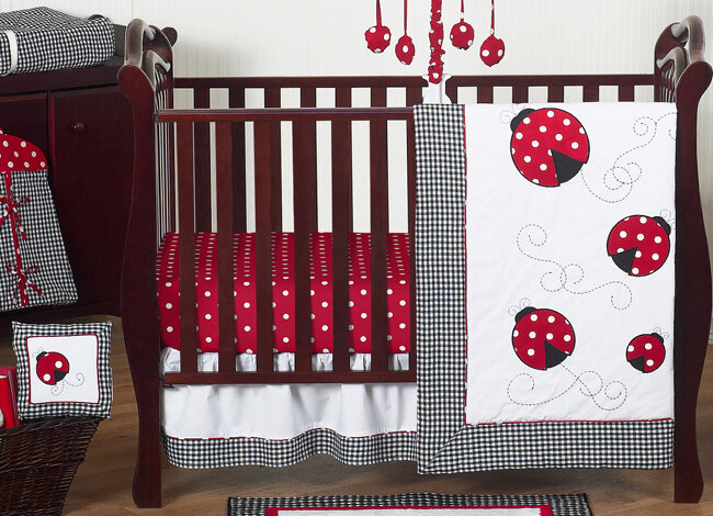 Sweet Jojo Designs Ladybug 11 Piece Crib Bedding Set Wayfair