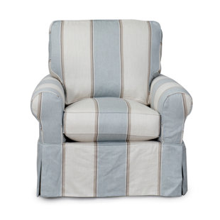 Review Coral Gables Slipcovered Armchair by Beachcrest Home