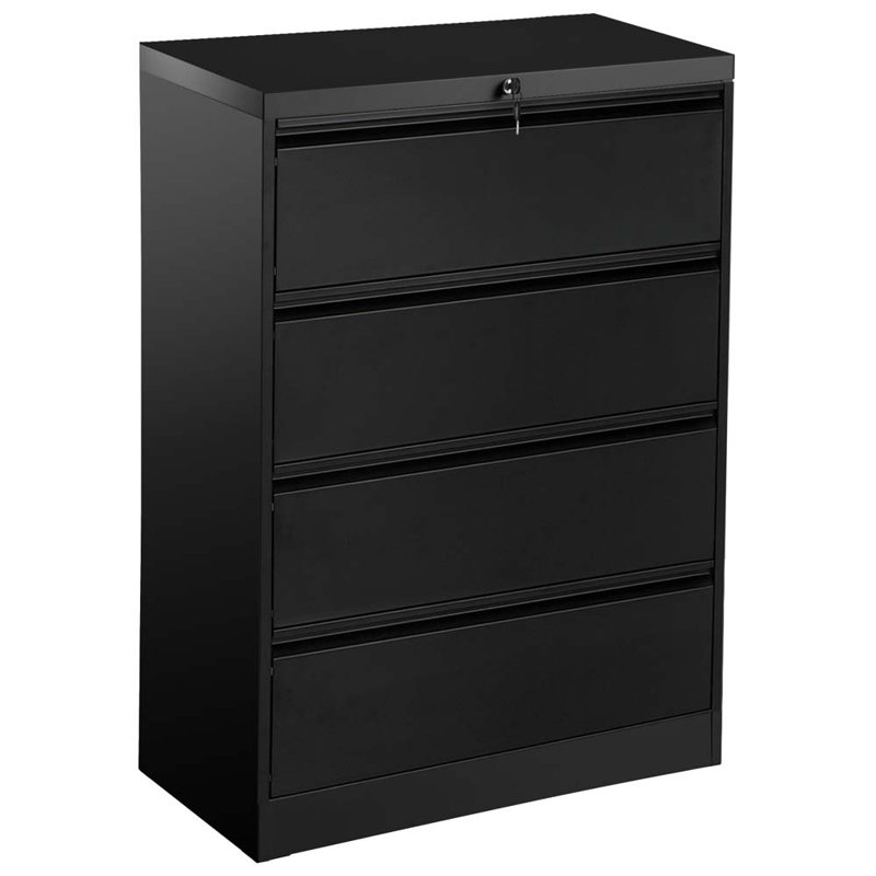 Inbox Zero Homeoffice Lateral File Cabinet—Metal Steel ...