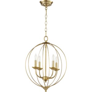 Flora Fall 4-Light Globe Pendant