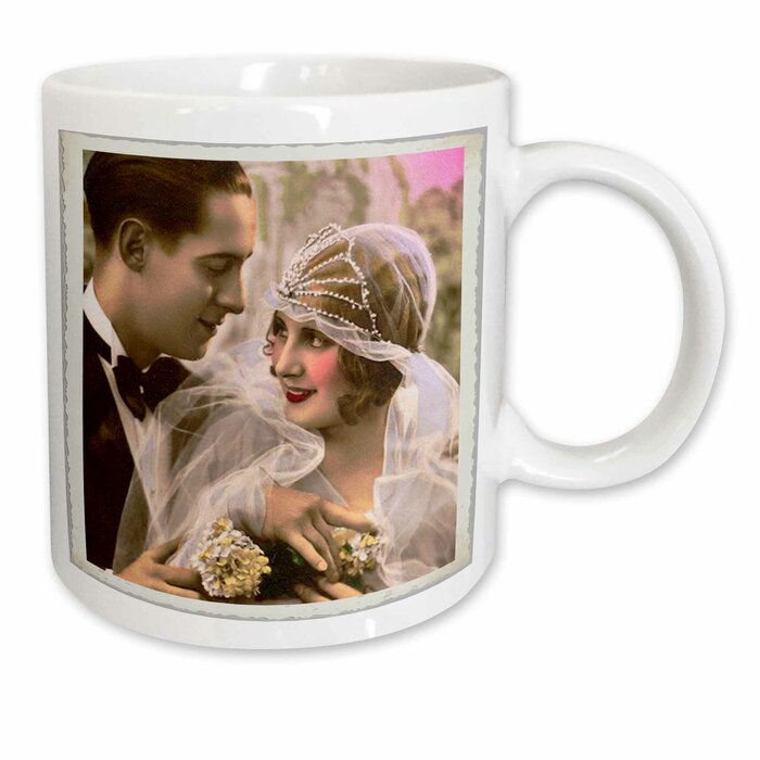 East Urban Home Bride And Groom Of A Past Era Coffee Mug Wayfair
