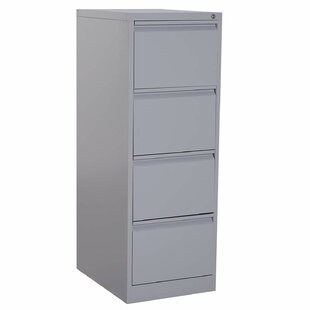 Lockable 39cm W X 48cm D X 60cm H Devaise Mobile Filing Cabinet Pedestal Under Desk