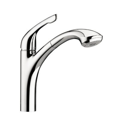 Allegro E One Handle Deck Mounted Kitchen Faucet With Pull Out