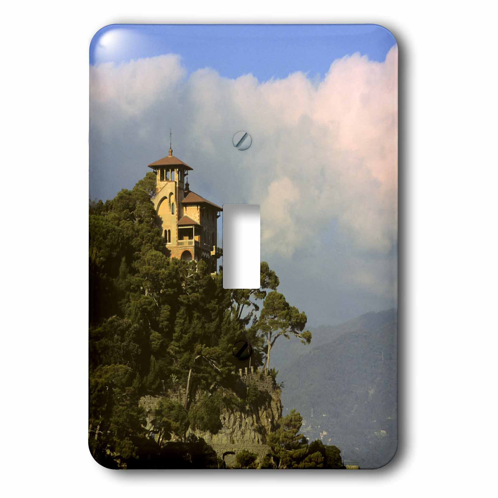 3drose Italy Portofino Mediteranean Coast 1 Gang Toggle Light Switch Wall Plate Wayfair