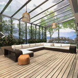 kordell 11 piece rattan