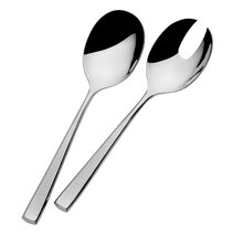 Towle Living 5131248 Basic Stainless Steel Large Pierced Tablespoon 