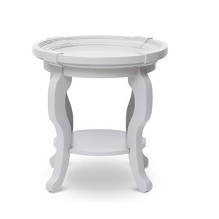Go to store & view more images Everts Round End Table with Storage by August Grove