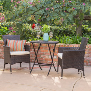Bistro Table And Chairs Outdoor bistro sets you'll love Bistro Table And Chairs Outdoor bistro sets you'll love