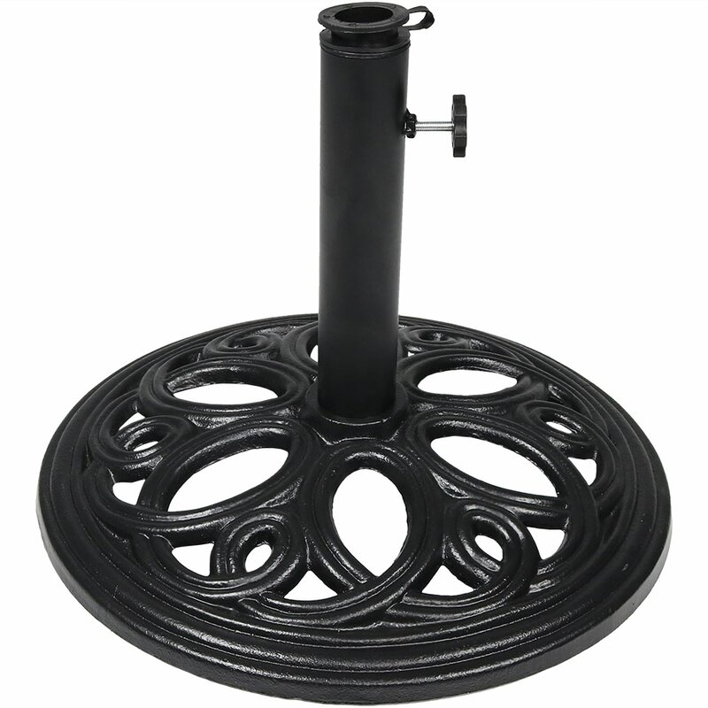 patio umbrella stand with wheels