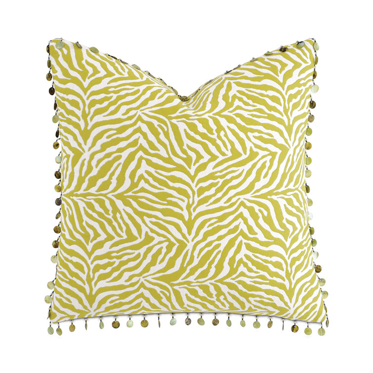 citron throw pillows