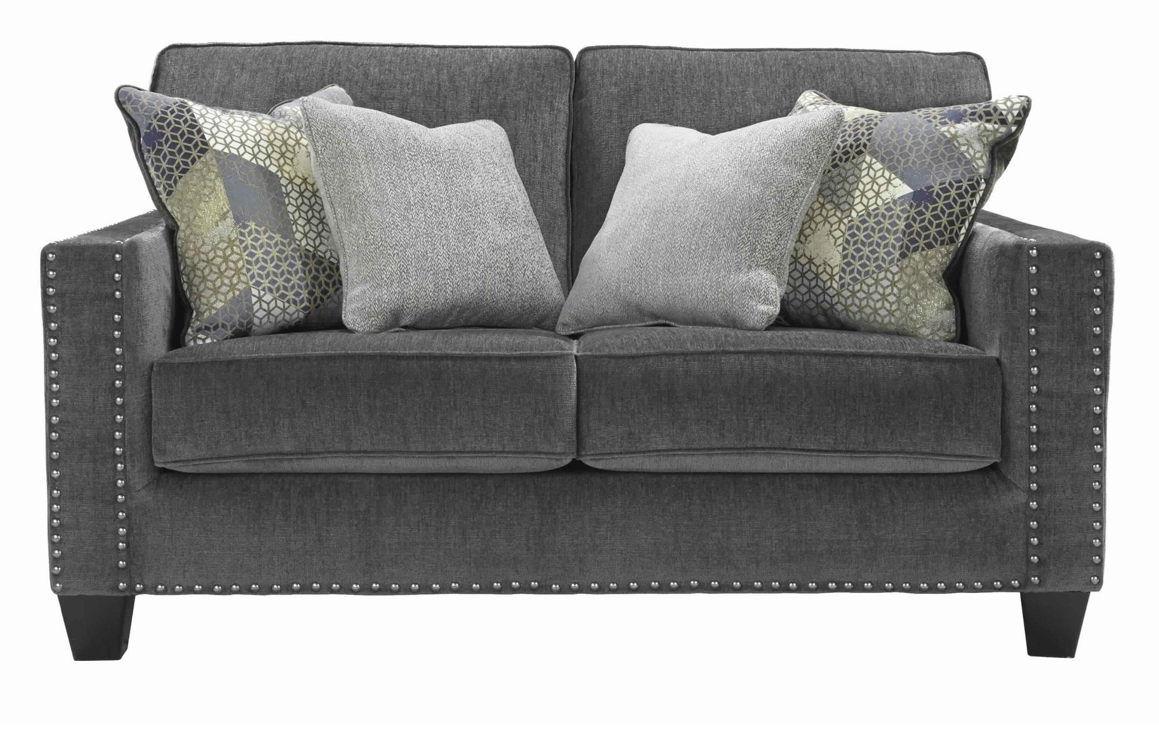Winston Porter Gefion 65 Square Arms Loveseat Wayfair