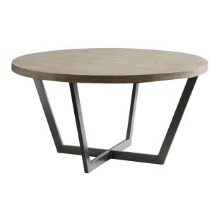Reimers Slanted Metal And Wood Coffee Table by Ebern Designs Looking for
