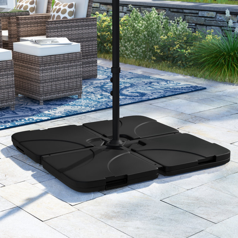 Freeport Park Ryde Fillable Cantilever Plastic Free Standing Umbrella Base Reviews Wayfair