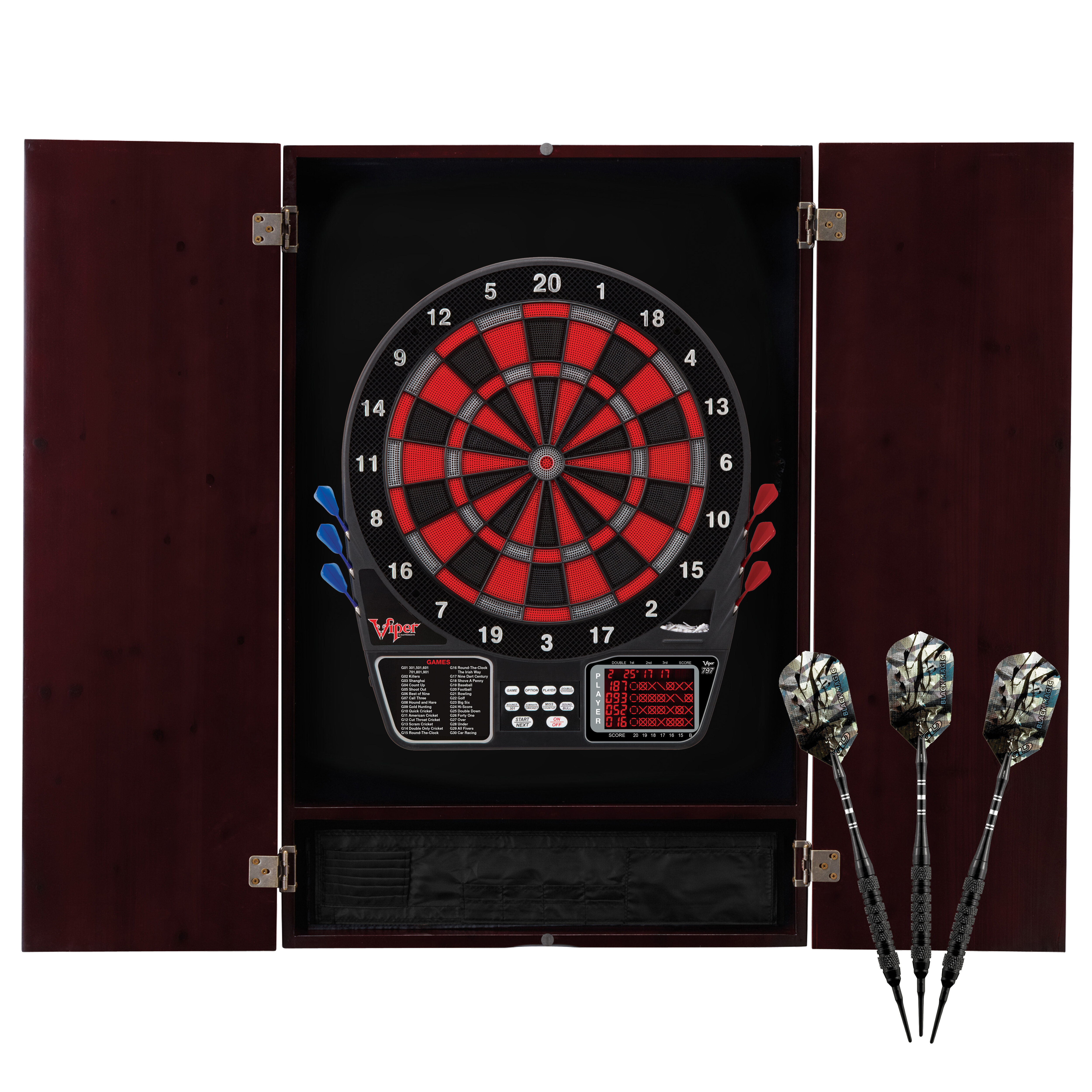 electronic dart board set